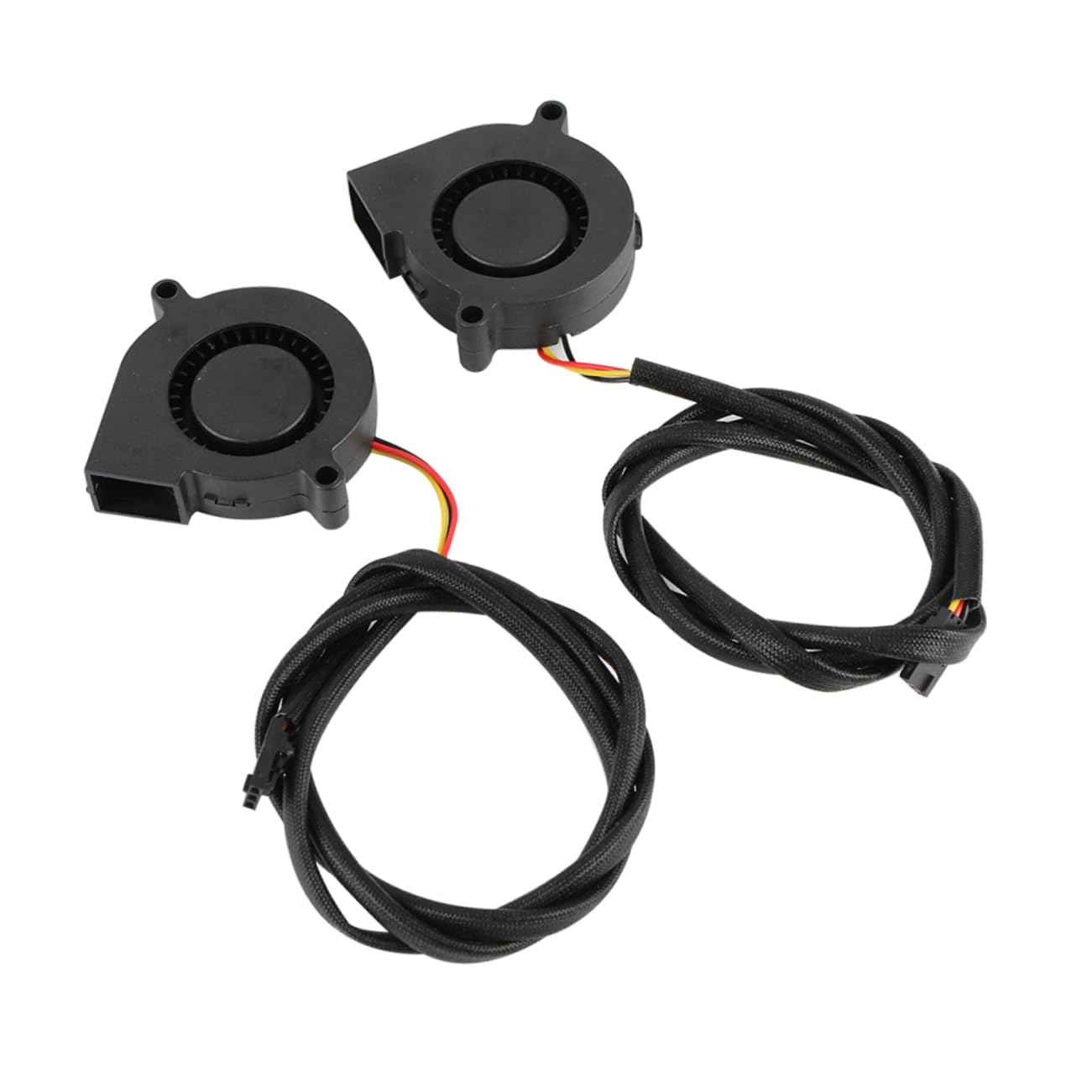 Zerodeko 3 Set Ventola Anteriore A Cuscinetti Idraulici Davanti in Ventilatore Silenzioso Ventilatore Silenziosissimo Ventola Di Raffreddamento Super Silenziosa Black 2 Pezzi*3