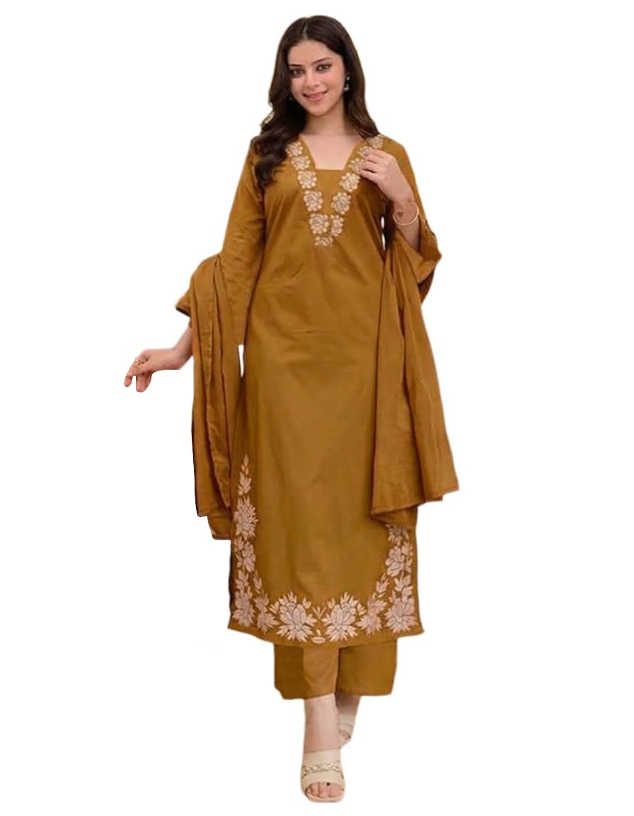Ensemble kurta en coton fluide résolvant le manque de confort d'été