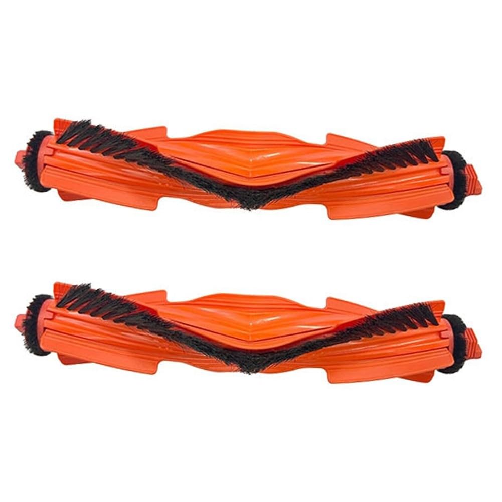 FUBESK Cepillo de rodillo de repuesto para Xiaomi Robot para aspiradora S40 Ov81 de nailon robot piezas de repuesto lavables de microfibra