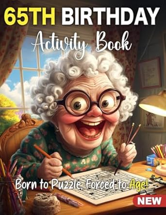 Amazon com: 65th Birthday Gifts for Women: Fun 65th Birthday Activity Amazon com: 65th Birthday Gifts for Women: Fun 65th Birthday Activity