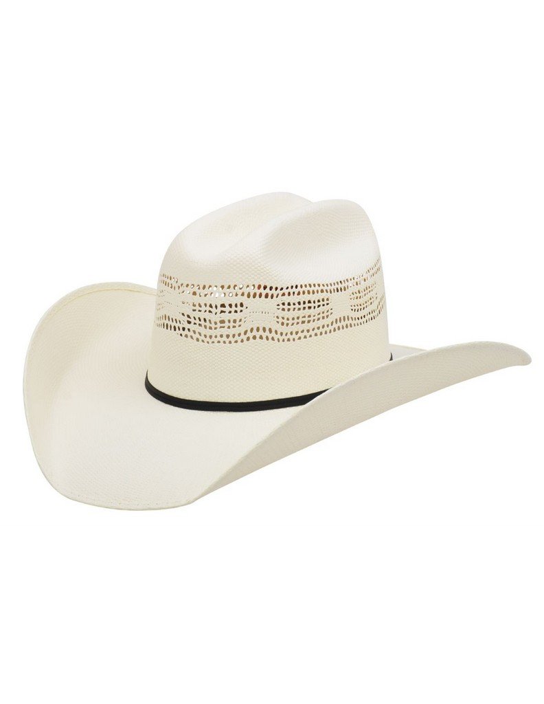 Alamo 5X Bangora Straw Hat with Rancher Crown Beige