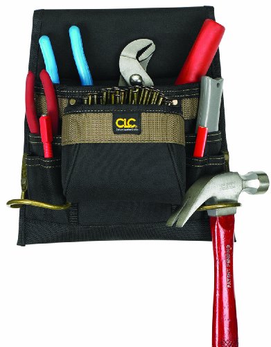 Buy 1 get 1 CLC Custom Leathercraft 1823 Nail and Tool Bag, Poly, 8-Pocket , Blue