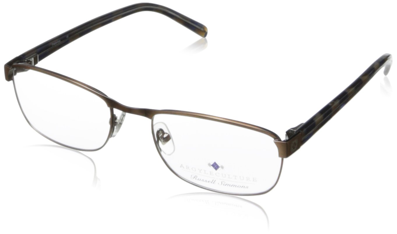 ArgylecultureMen's Thelonius Rectangular Prescription Eyeglass Frames