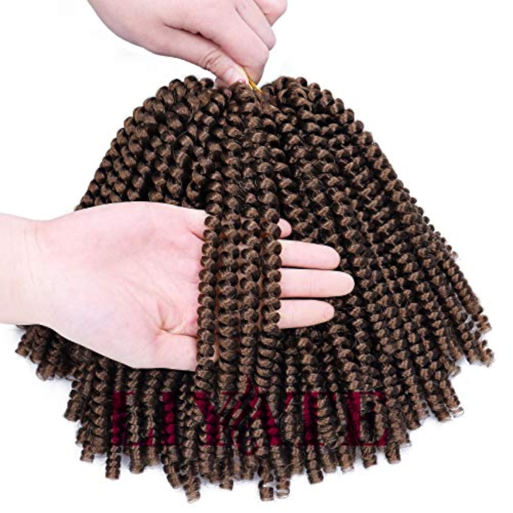 2 Pack Spring Twist Braiding Hair for Faux Locs