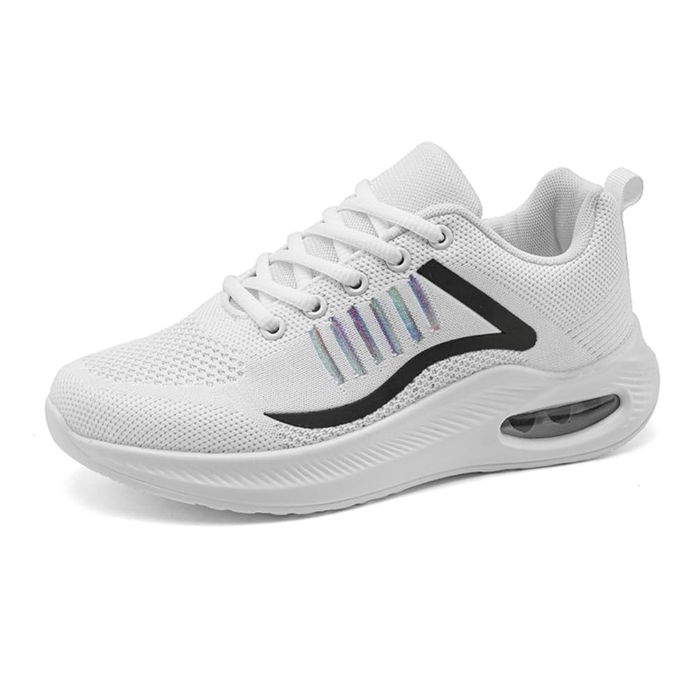 BRKVALIT Mujer Cushioning Air Running Trainers Zapatillas de Deportes Casual Sports Jogging Fitness Sneakers