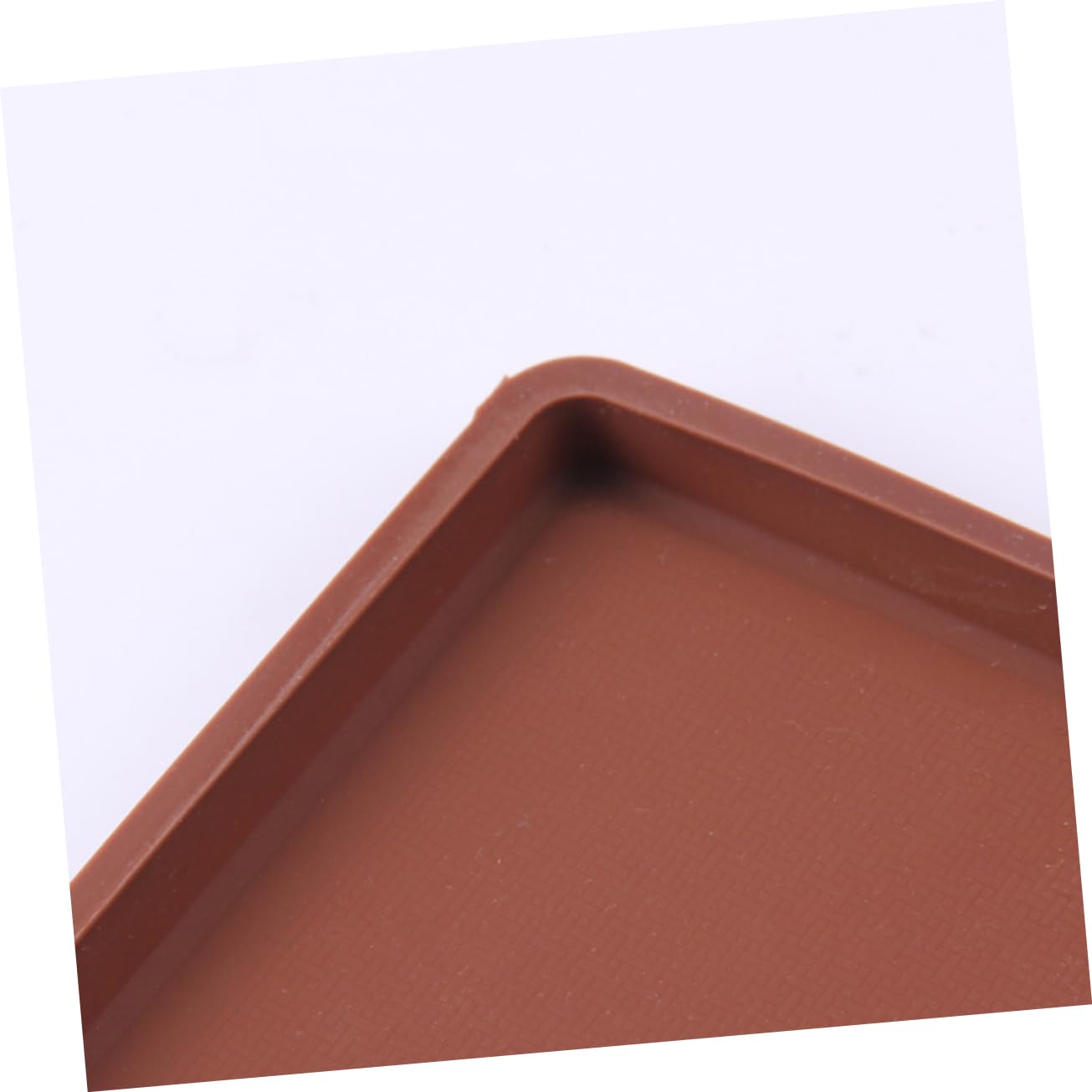 Tapete de Silicona para Hornear L 25874 de Grado Alimentario | Color Marrón, Limpieza Sencilla y Apto para Lavavajillas, para Chocolates y Merengues DIY