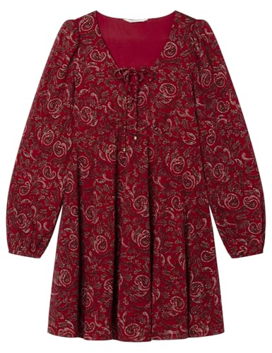 Robe décontractée femme Springfield courte en tissu léger criss cross