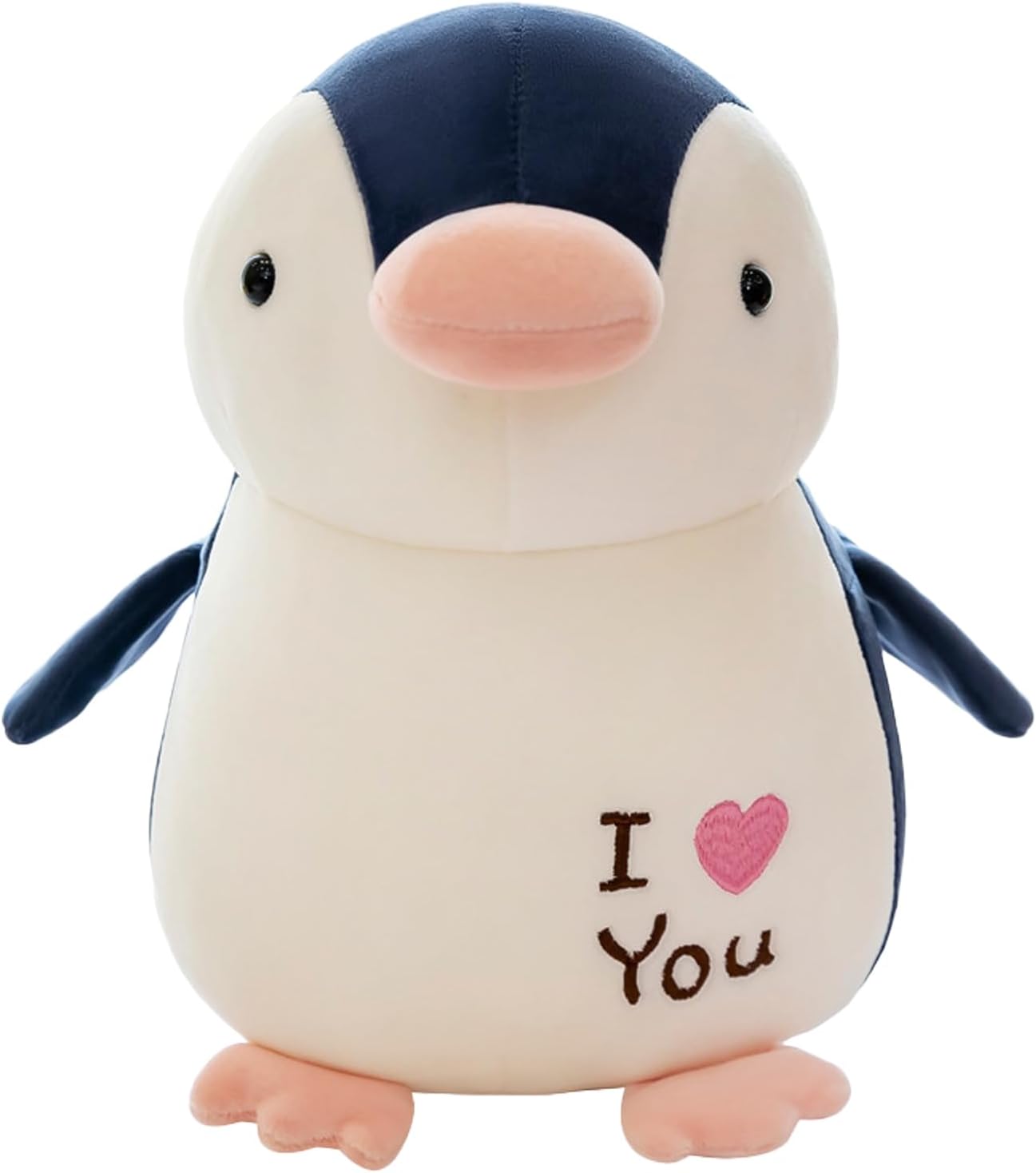 zhidiloveyou 9.84" Penguin Stuffed Animal Plush, Stuffed Penguin Cute Toy for Kids, Dark Blue