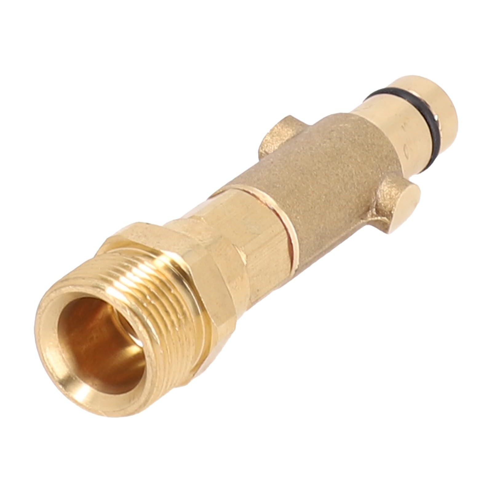 Lecreatekit Adaptador de bayoneta de latón M22 rosca macho para Nilfisk para lavadora a presión rápida, conector de manguera de alta presión de hasta 140 bar