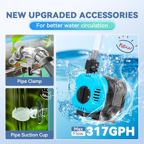 Image of Poafamx Aquarium Chiller 1 /3 HP, 79Gal Water Chiller with LED Display