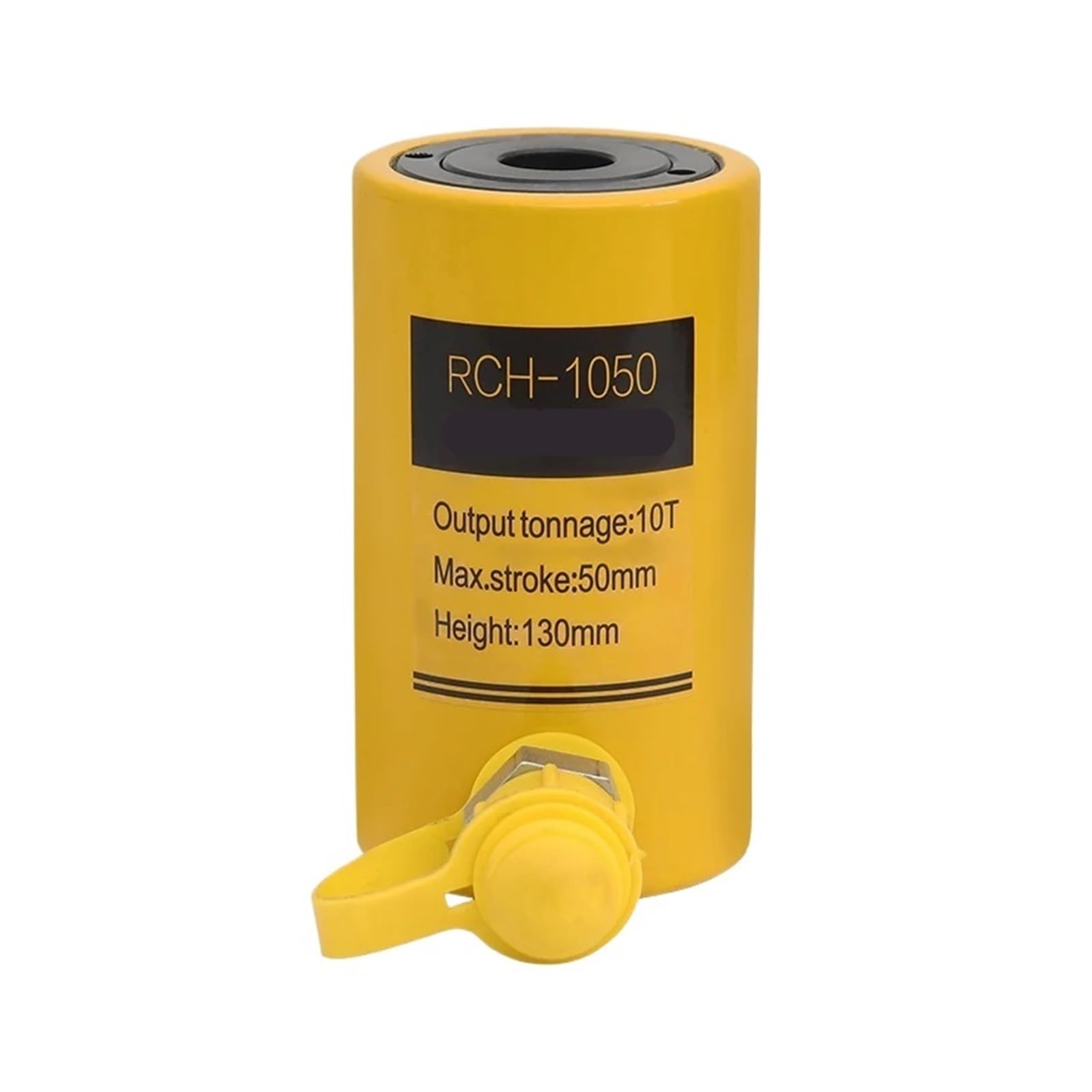 TSCFHGQI 10 ton 50mm Hydraulic Hollow Plunger Jack RCH-1050 Hollow Plunger Ram Hydraulic Cylinder