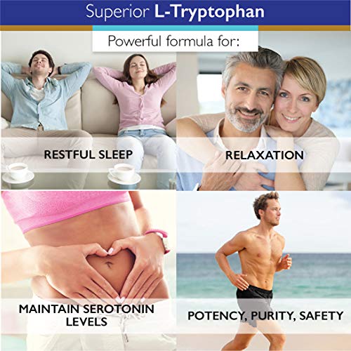 Superior Labs – Pure L-Tryptophan – 500mg, 120 Vegetable Capsules – Non-GMO Dietary Supplement for Restful Sleep & Relaxation – Supports feelings of well being and healthy circulation Circulation - Image 6