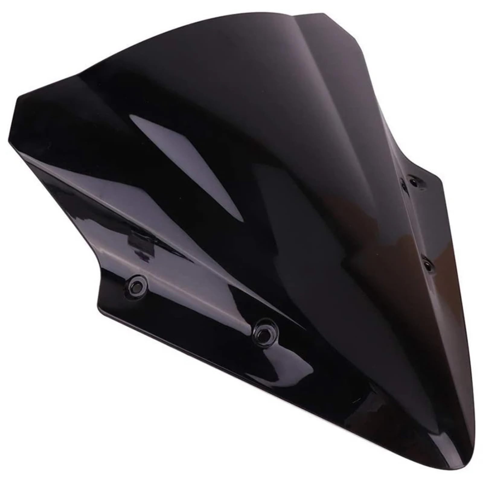 Motocicletta Cupolino per 650 per ER6F per EX650 2017-2019 Moto Parabrezza Parabrezza Doppia Bolla Parabrezza Deflettore Moto per Vento Deflettore