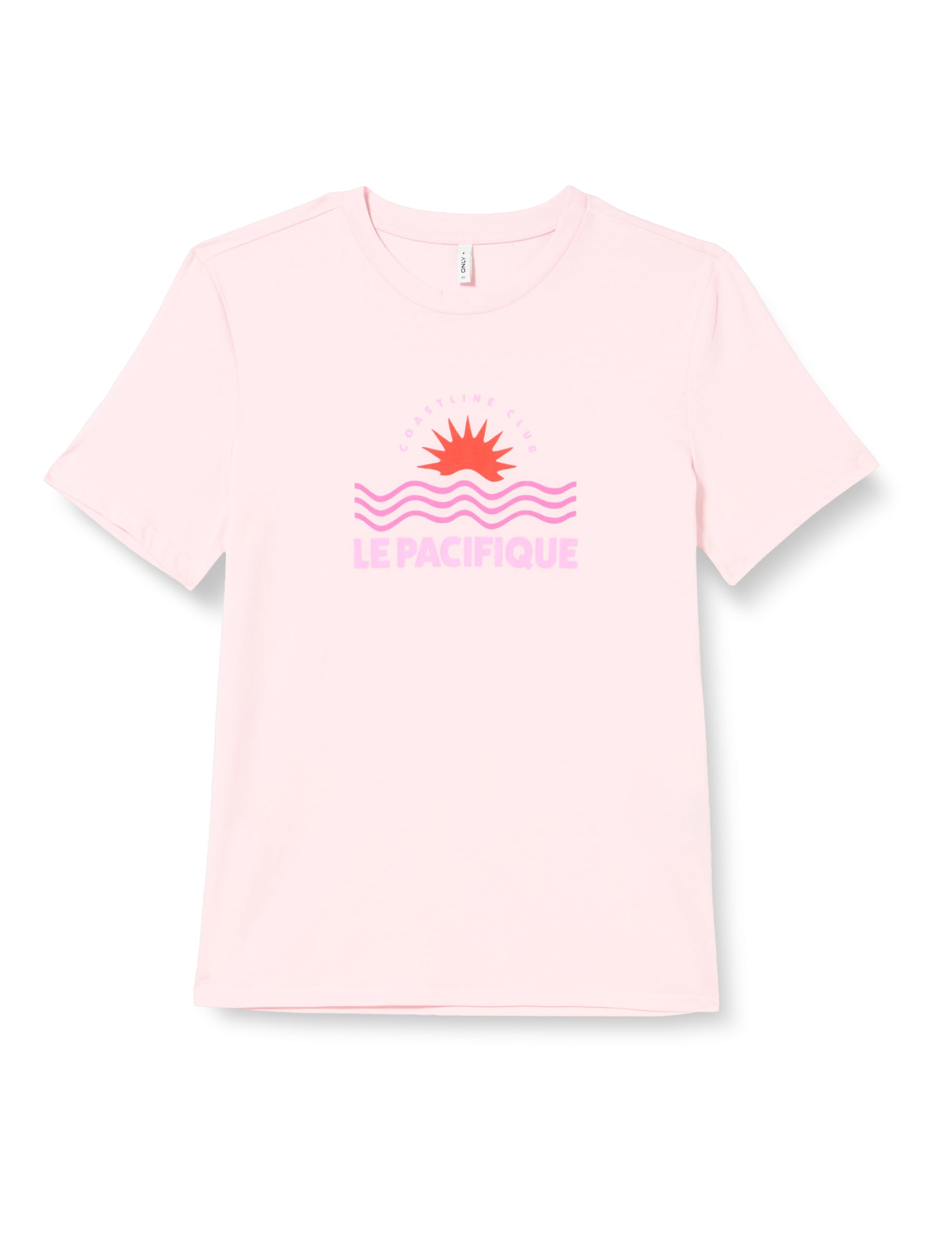 ONLY Onllucia Reg S/S Top JRS, Rosa, L