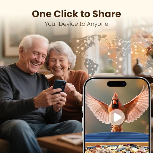 image for WLNYUGS Smart Bird Feeder with Camera, 2.5K UHD Bird Feeder Camera Sol