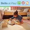 Melissa & Doug Food Groups, 21-Piece Wooden Toys Set of Pretend Play Food & Kids Play Kitchen Accessories, Preschool Toys for Girls & Boys Ages 3+
