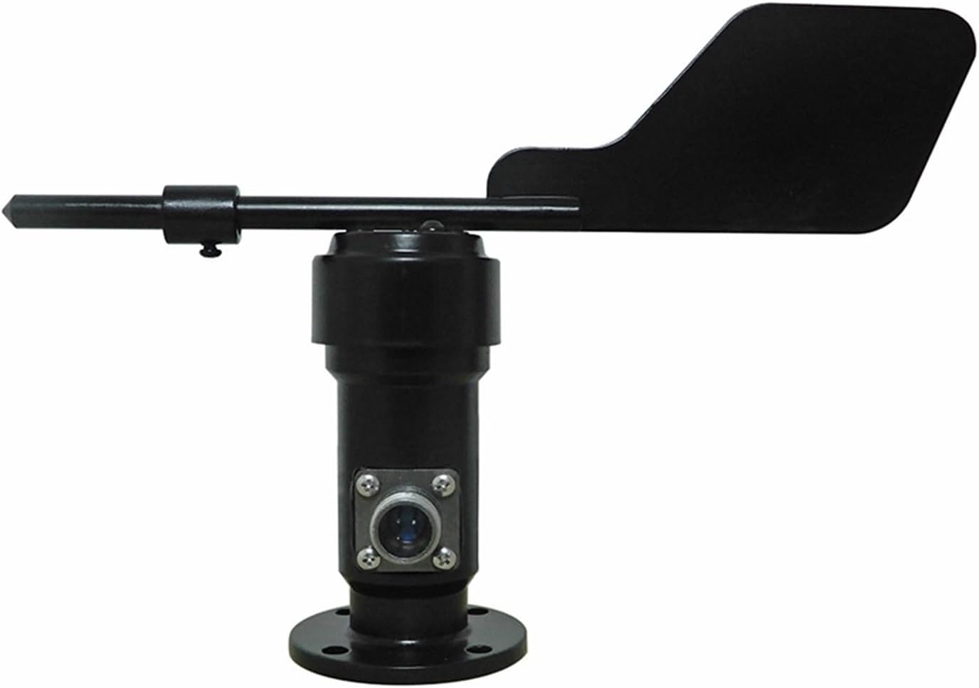 Metal Aluminum Alloy Shell Durable Wind Speed and Direction Transmitter Sensor RS485 4-20MA 0-5V 0-10V Output 360 ° for Environmental(Rs485 Output,Wind Direction)