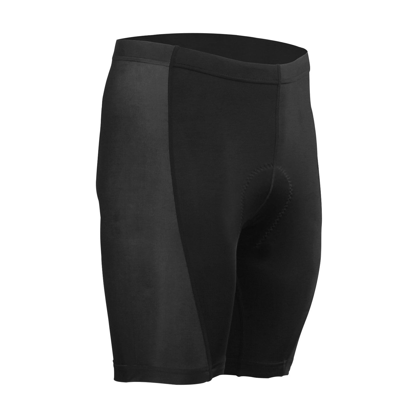 Men's Cycling Shorts, Padded Cyclings Pants, Cyclings Clothing with Leggings Worn in A Loop Black