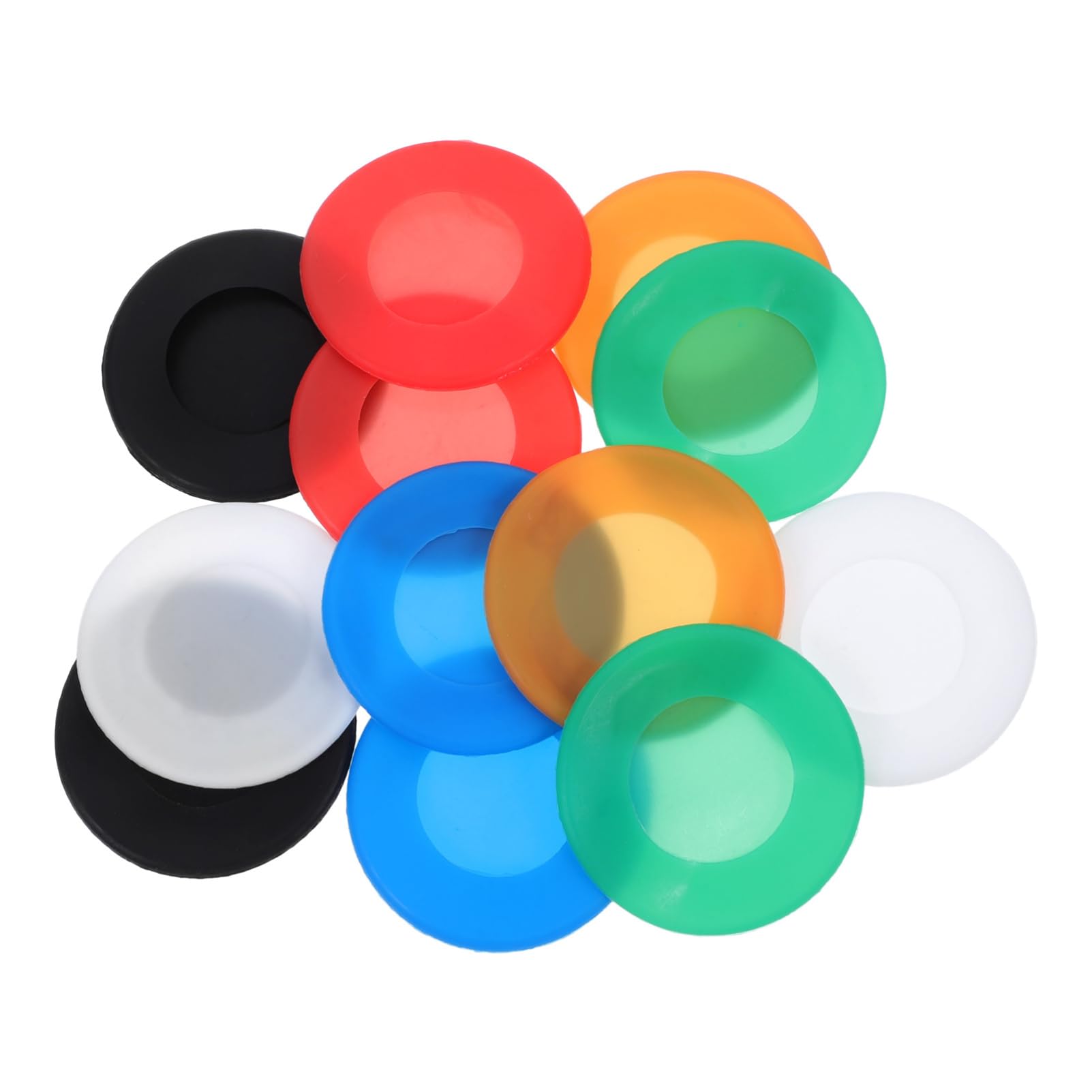 Beavorty 12pcs Silicone Stethoscope Cover Enhanced Ear Comfort Sleeves Colors Stethoscope Accessories for Professionals