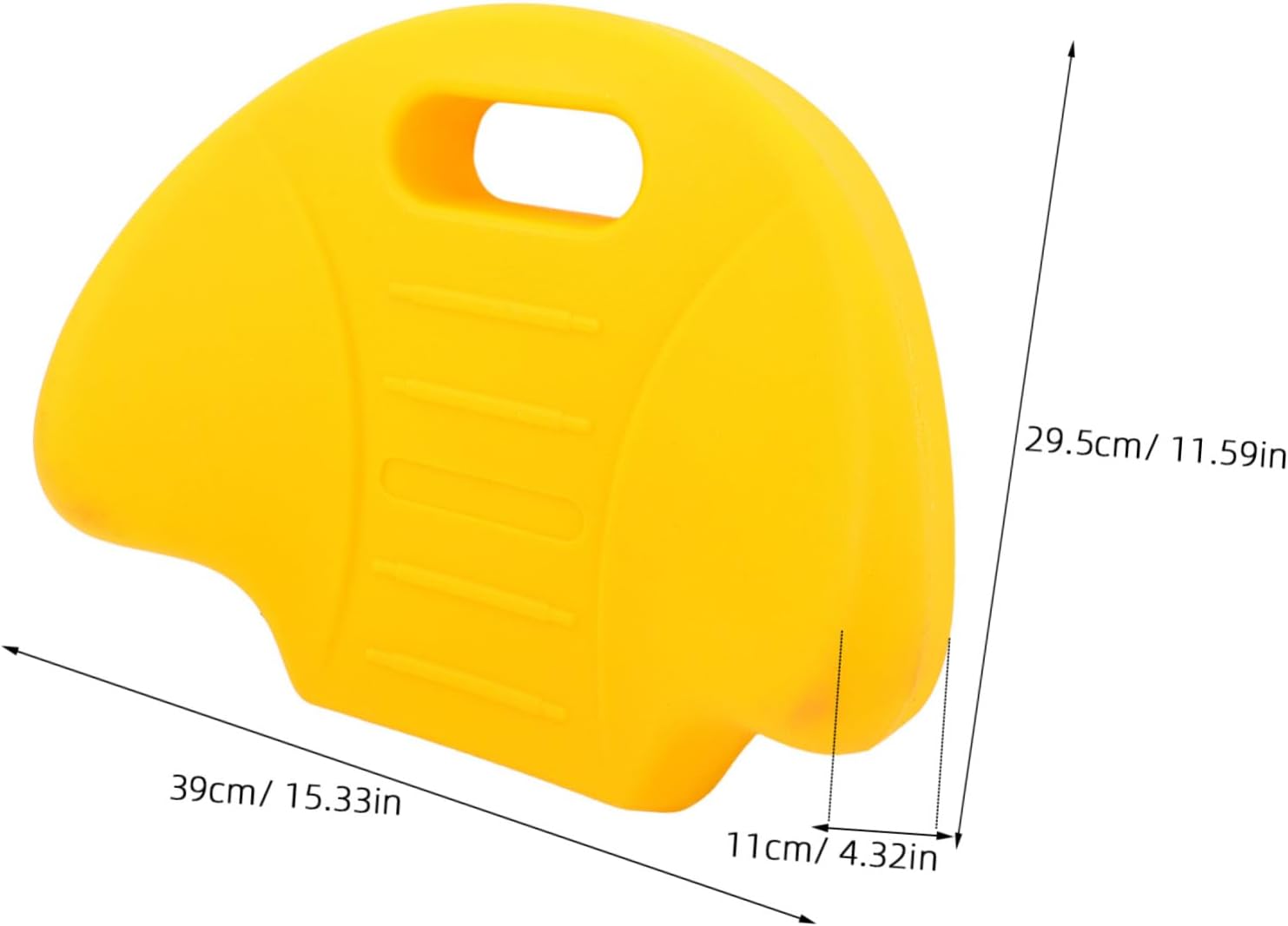 TOYANDONA Outdoor Seesaw Seat Replacement for Weatherproof Plastic Fitness Seat Accessories for Playground Equipment Ergonomic Design for Backyard and School Use