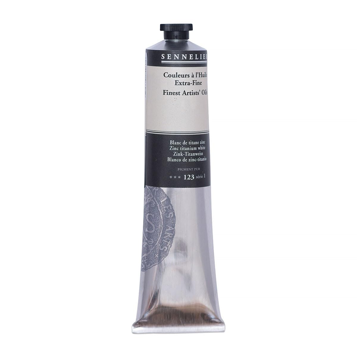 Sennelier Artists - Pintura al óleo de color, 6.76 onzas líquidas (paquete de 1), zinc titanio blanco S1