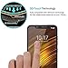 [2-Pack]Jbao Direct Xiaomi Pocophone F1 Screen Protector, 9H Hardness [Scratch Resistant][Anti-Fingerprint] [Bubble Free][Ultra Thin][Full Screen Coverage]Tempered Glass for Xiaomi Pocophone F1(Black)