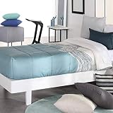 Cama 90 Cm Reig Marti - Edredón Ajustable Zone AG - Cama 90 Cm - Color Turquesa C04