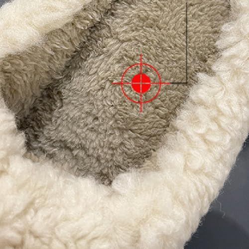 Premium Comfort Closed Back Cute Rabbit Bow Women's Fuzzy House Slippers Indoor Soft Warm Kawaii Shoes4