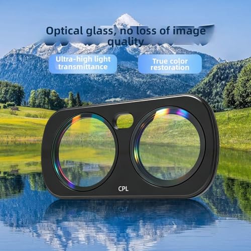 JoyousMall Ensemble de filtres optiques pour Insta360 Luna Ultra, filtres HD CPL et ND pour des résultats époustouflants() – vue 3