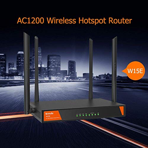 W15E router wireless Dual-band (2.4 GHz/5 GHz) Gigabit Ethernet Nero - Router - Immagine 5