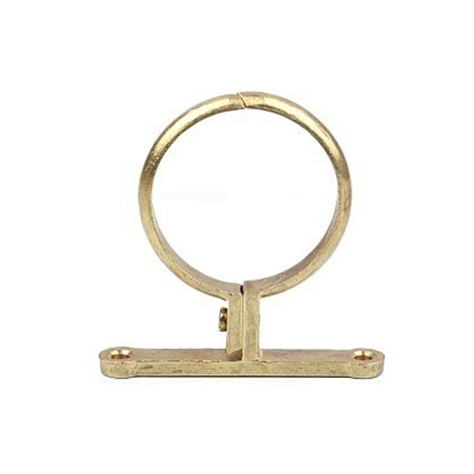Collier Tuyau Laiton Support Mural, Base Plomberie
