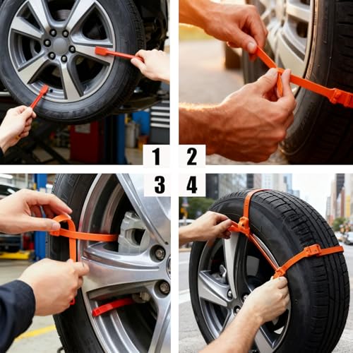 Chaînes à neige pour pneu universelles : la solution contre le patinage - 7