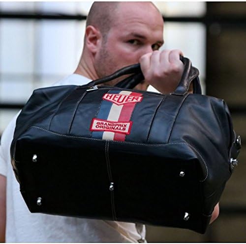 Amazon.fr : GULF Sac Vintage Travelbag noir - modèle medium