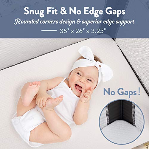 Papablic Pack and Play Mattress | Dual Sided Mattress for Babies and Toddlers | Unique Cooling System | Playard Mattress… - Image 6