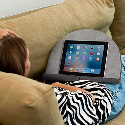 Base para Laptop y Tablet con Almohadilla Gris miniatura 3