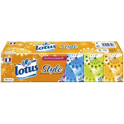 Lotus Style lotus compact style handkerchiefs 18 cases (lot 3) Cover