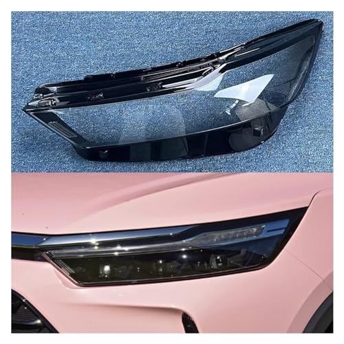 Couvercle de phare avant transparent anti-UV pour Baic X7 gauche