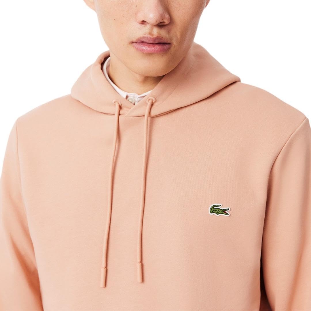 Lacoste mens Cotton Fleece Hoodie - Image 2