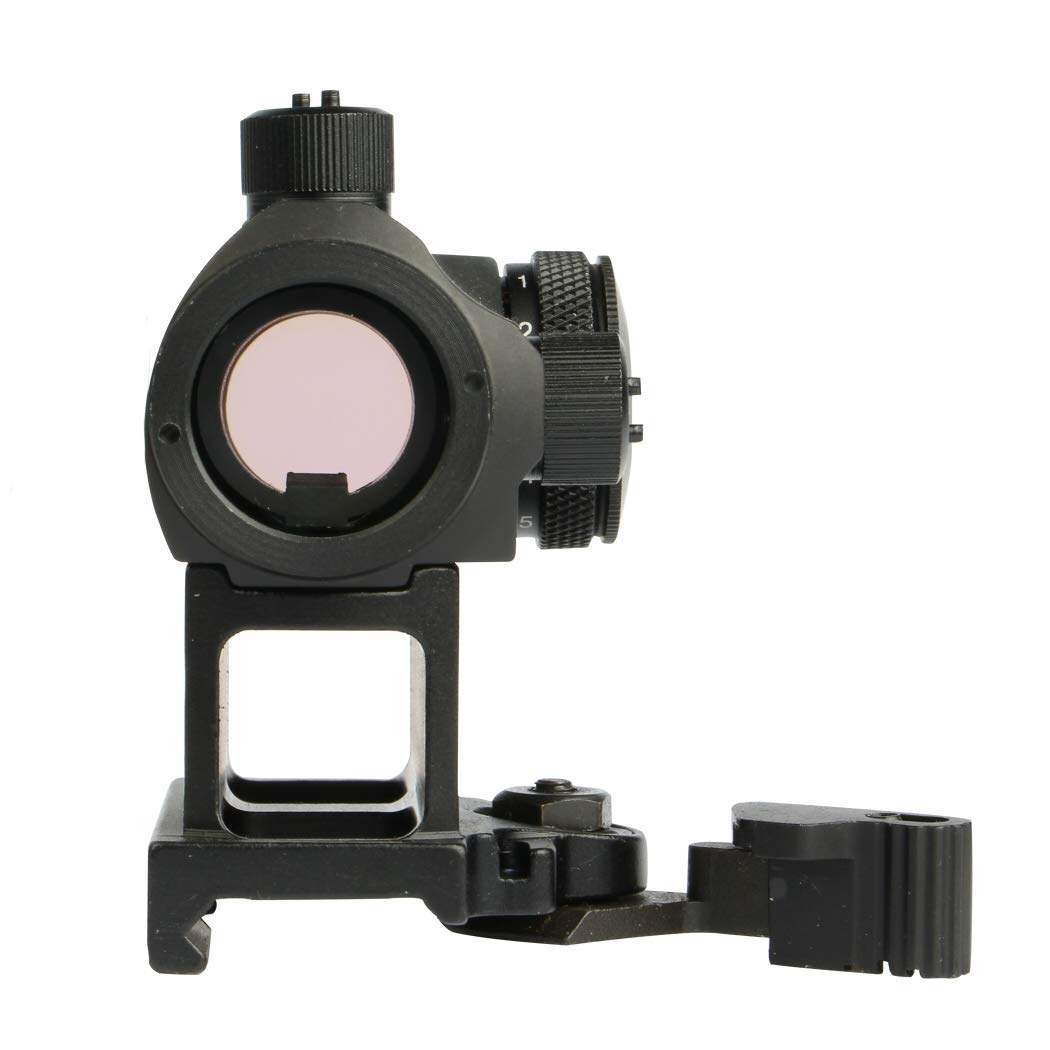 Afranti 1x30mm Télescope Tactique Reflex Point Rouge/Vert - Monture 20mm Avec Capuchons