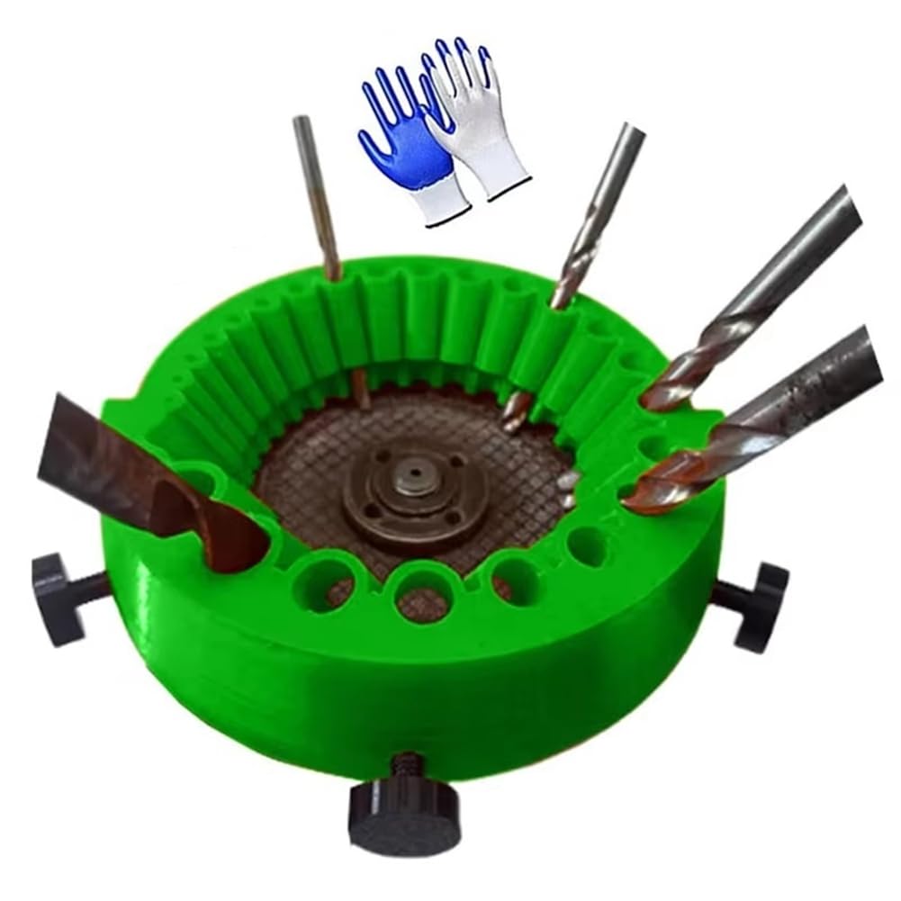 Littimoon Multifunction Drill Tool Drill Bit Sharpener Polishing Grinder Power Drill Bit Sharpener Grinding Part Angle Grinder
