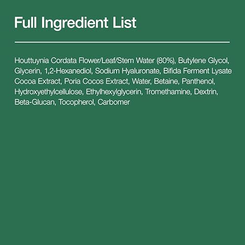 Miniatura 4 de Anua Heartleaf 80 Ampolla calmante, suero facial de hidratación para piel de vidrio, pantenol, ácido hialurónico, fórmula suave, esencia ligera,