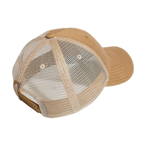 adidas Boné masculino de malha com costas relaxadas e ajuste ajustável