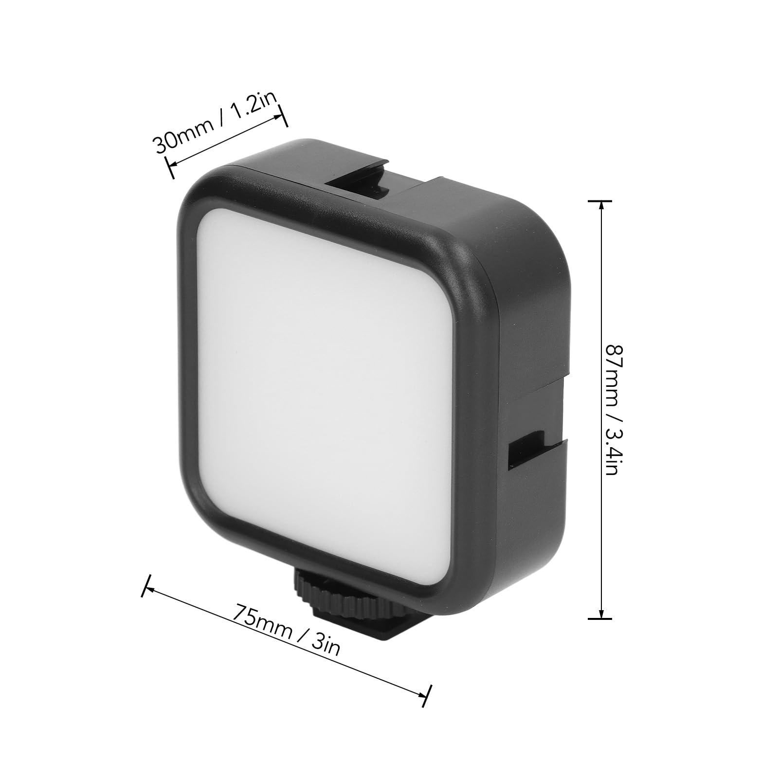 Horoper Mini Portable Fill Light,Selfie Fill Light Clip,Clip Fill Light Mobile Photography Highlight Soft Fill Light with Clip Photo Fill Light