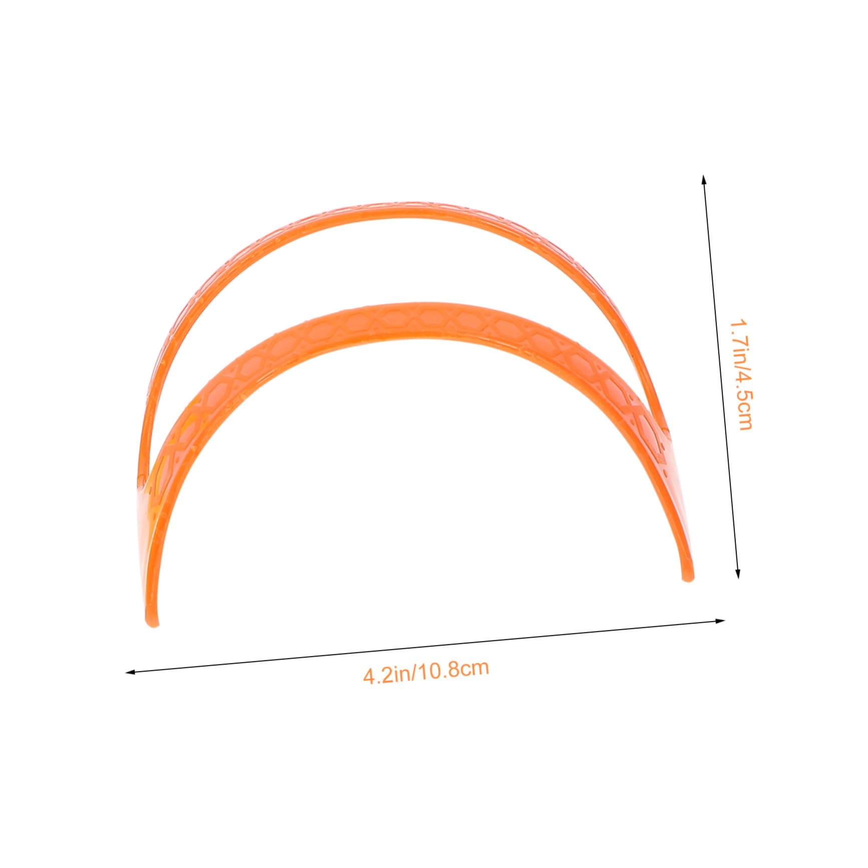 Unomor Wave Shape Taco Holders Set 24 Pcs Plastic Taco Rack Easy Restaurant Cafe Snack Bar