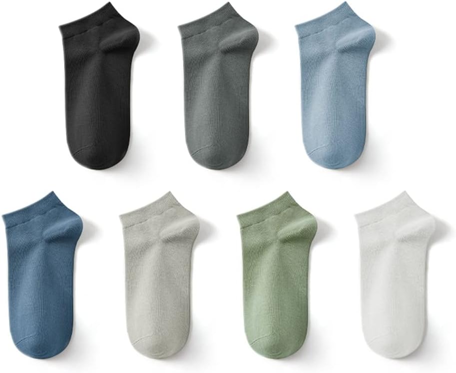 Men's Socks Thin Cotton Sports Breathable Can Not Fall Off the Multi-pack