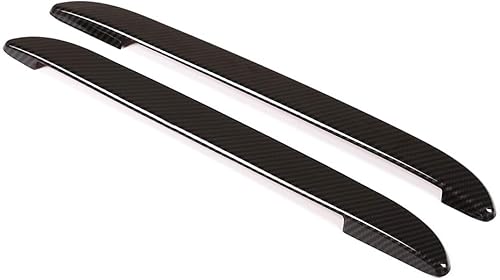 Miniatura 5 de YIWANG - Tiras decorativas de fibra de carbono para asiento de coche, 2 unidades, para BMW X5 F15 G05 X7 G07 2014-2019