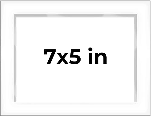 Vista 35 de Caja de sombra de 20 x 8 pulgadas, marco contemporáneo blanco – Tamaño interior 20 x 8 x 1 pulgada de profundidad – Este marco blanco está hecho