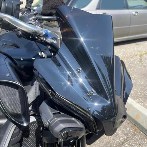 Déflecteur pare-brise alu réduit fatigue vent Yamaha MT-10 SP 2024