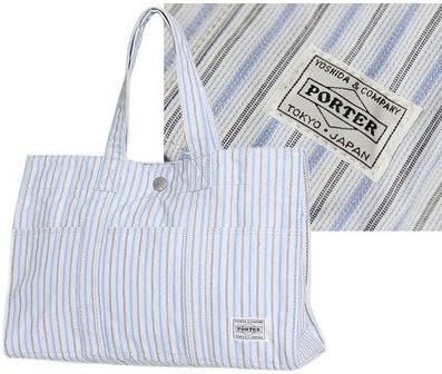 [ポーター] 吉田カバン ブルーストライプ トートバッグ 通勤 708-07154 ストライプ77(77)