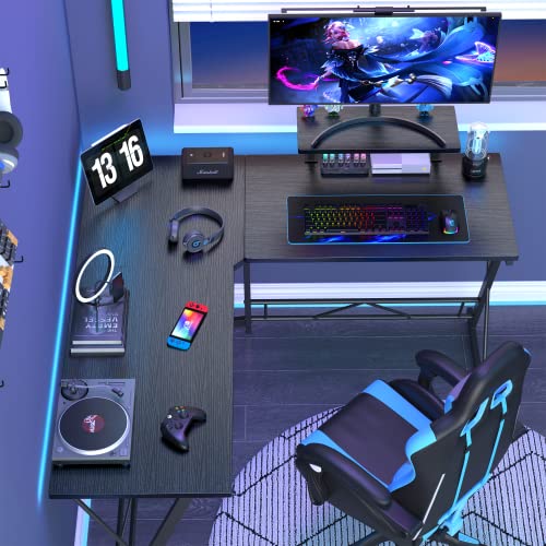 Mr Ironstone L Shaped Gaming Desk Corner Computer Desk thumb #1